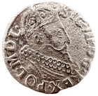 Poland 1621 Sigismund Iii Vasa 1587-1632 Silver 3 Groschen  trojak  Km  31 1 5gr