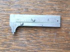 Vintage L  S  Starrett No  425 3  Pocket Slide Caliper W locking Usa