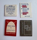 Cracker Jack Cards Premium Stickers Prizes Lot Of 4 Vintage