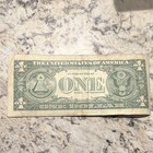 2013  1 Federal Reserve Note One Dollar Bill Banknote Circulated Uncertified