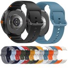 For Samsung Galaxy Watch 8 40mm 44mm Classic 46mm Silicone Watch Band Strap