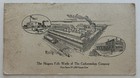 1908 The Carborundum Company Calendar Card Niagara Gorge Advertising Ephemera