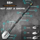 Camping And Hiking Shovel  23in1 Folding Detachable Portable Spade Kit  Multi   