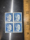 Mnh  Stamp Block Adolf Hitler 1941 Pf20  Sc 516   Third Reich Era Germany 4 Stam