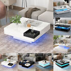 High Gloss Coffee Table Center Cocktail Table W  Led Lights For Living Room New