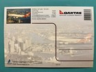 Qantas Airways Post Card-- 747