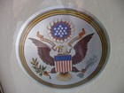 Great Seal United States America Framed Embossed Foil Print Wall Hanging Decor