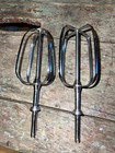 Vtg Sunbeam 12 Speed Mixmaster Mixer 423a Set 2 Beaters Replacement Part Lg Size