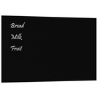 Vidaxl Wall-mounted Magnetic Board Black 31 5 x19 7  Tempered Glass