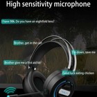 Wired Gaming Headset Mic Led Stereo Bass Surround Headphones For Ps4 Xbox One Pc