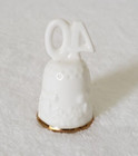 Vintage December Christmas 40th Birthday Or Anniversary Thimble