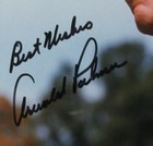 Arnold Palmer Signed inscribed 8x10 Photo 4x Masters Champ Framed Jsa 193284