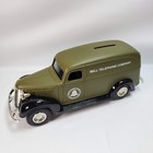 Ertl 1938 Chevy Panel Truck Die-cast Bank 1 25 Scale Bell Telephone Logo Green