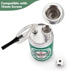 4 5  Metal Mini Water Pipe Hookah Smoking Tobacco Sheesha Stylish Pipes With Box