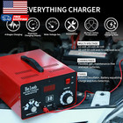 Adjustable Battery Charger 12v 24v 36v 48v 60v 72v Smart Lcd Display Pulse Repai