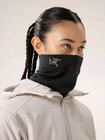 Arc   teryx Cold Wx Ar Merino Wool Neck Gaiter Black Winter Hiking Outdoor Nwt