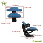 Blue Tractor Suspension Seat For Ford 2000 2600 2610 3000 4000 3600 4600 3910