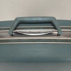 Vintage Hard Shell Samsonite Silhouette Luggage Suitcase Blue 22x16x6 No Keys
