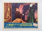 Pit   The Pendulum Lobby Cards Roger Corman  1961  Vincent Price edgar Allan Poe