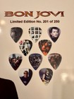Bon Jovi Rare Limited Edition Guitar Picks 10 Picks On Photo Jon Bonjovi Sambora