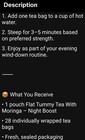 1 Pack 28 Days Flat Tummy Tea  slimming Tea With Moringa Leaf Tea Detox Tea