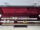 Jupiter Carnegie Xl Open Hole Flute W  Gold Mouthpiece Hard Case  play Ready 