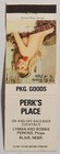 Vintage Perk s Place Girlie Match Cover  Blair  Ne - Unstruck