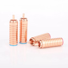 4x Pure Copper Conductor Rca Plug Solder Locking Hifi Audio Rca Cable Connectors