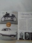 Vintage 1902 Nash Rambler 50th Anniversary 1902-1952 Mail Peice flyer