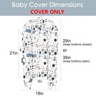Infant Lounger Cover   Hypoallergenic   Fits Dockatot Deluxe  forest 