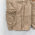 Urban Pipeline Cargo Shorts Classic Length Belted Casual Khaki Beige Mens 36 Nwt