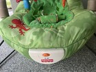Vtg Fisher Price Rainforest Baby Bouncer Vibrating Seat Bouncy Chair Works
