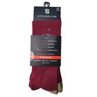 Ncaa Adult 2-pack Moisture Wicking Contour Fit Crew Socks