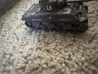 Corgi M4 Sherman Tank Us Army Wwii Olive Drab Rubber Tracks Diecast Military