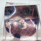 Vintage Wonderart Latch Hook Kit Christmas Sealed Angel Country Kitchen Rug