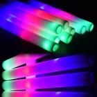 30-600pcs Foam Glow Sticks Bulk Light-up Flashing Stick Wedding Party Rave Wand