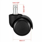 10-pack Heavy-duty 2  Office Chair Caster Wheels - Replacement Set