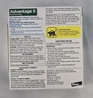 Advantage Ii Medium Dog Flea   Tick Treatment 11-20 Lbs 4 Doses Elanco Topical