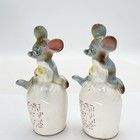 Vintage Rare Drunk Mice On Top Of Whiskey Jugs Japan Funny Super Rare 