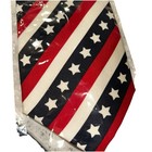 Patriotic Silk Necktie Stars Stripes Red White Blue Wolfmark Neckwear Nwt