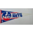 Vintage New Jersey Nets Full Size Pennant   Nba Official Licensed Product