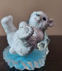 Slip n   Slide n Polar Playmates The Hamilton Collection 1996 Polar Bear Cub