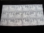 Vintage Figural Netting Lace Doily Cd275