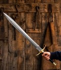 Handmade Medieval Sword Hand Forged Carbon Steel Custom Fantasy Sword