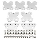 Aluminum For Yinlong Lto 6s2p 70ah 80ah 90ah Dual Bank Buss Bars With Hardware