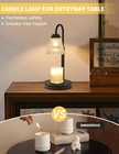 Candle Warmer Lamp With Timer Dimmer  Birthday Gifts For Mom Women Friend Sis   