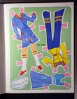 Vintage 1975 Whitman Jean Jeans Paper Doll  1948-1 - Uncut unused