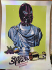 Authentic Queens Of The Stone Age Foil Poster Phoenix Az 2023 Signed S n   150