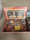 Erector Vintage 1938 Set W  Electric Engine  Instructions   Metal Case