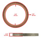 Exhaust Muffler Pipe Gasket For Yamaha 3gd-14613-00-00  90430-38054-00